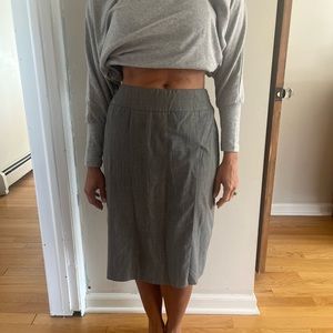 Brooks Brothers gray size 8 skirt